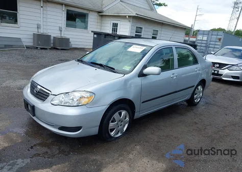 2007 Toyota Corolla Ce из США, поврежденный, VIN 2T1BR32EX7C754113